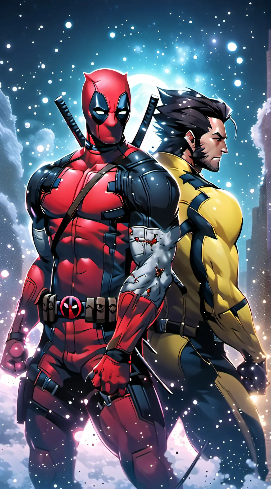 ai character: Deadpool  3 (rp) background