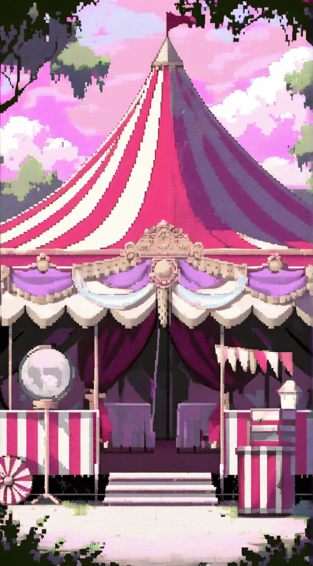 ai character: -Circus Runaway- background