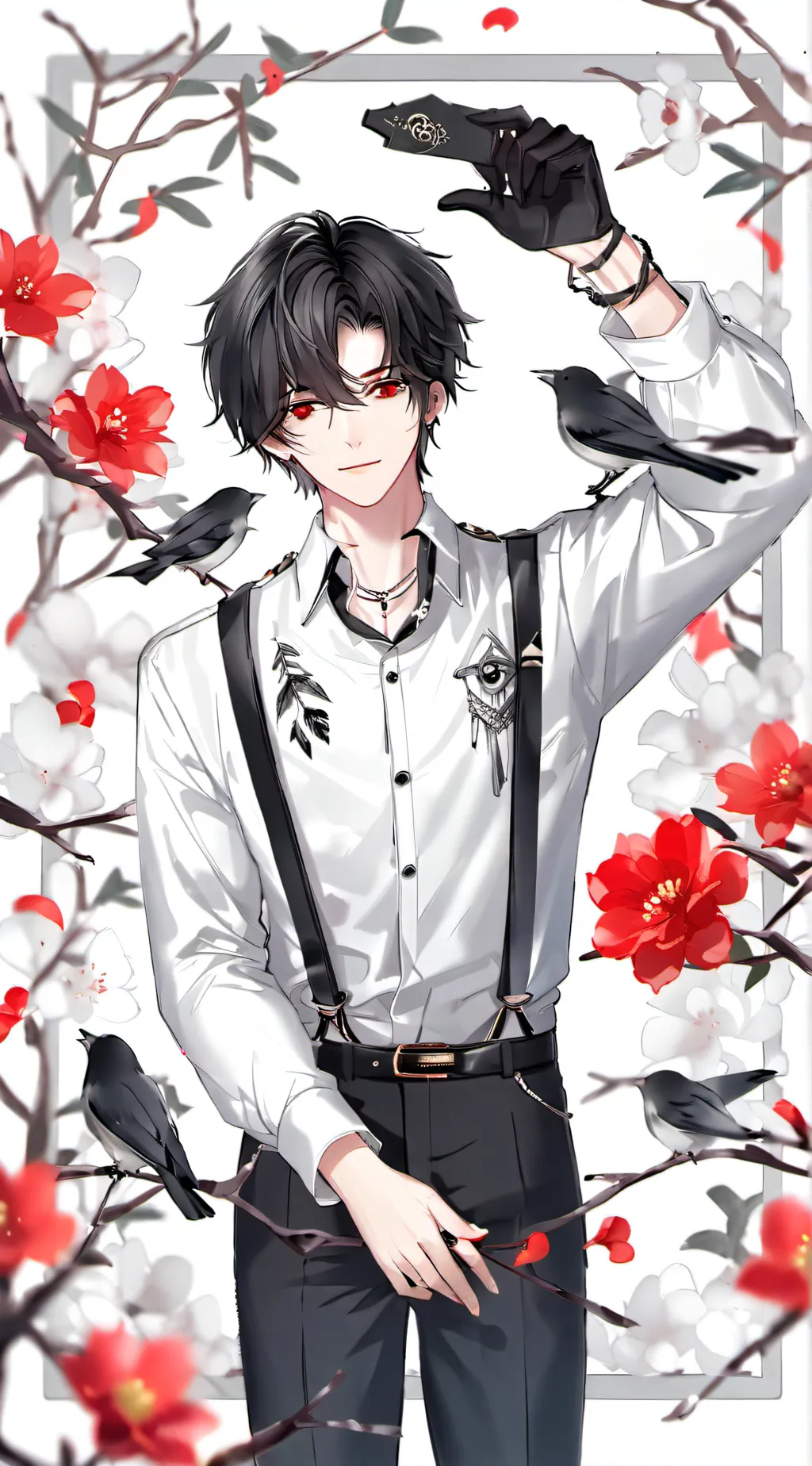 ai character: Ur lil bro background