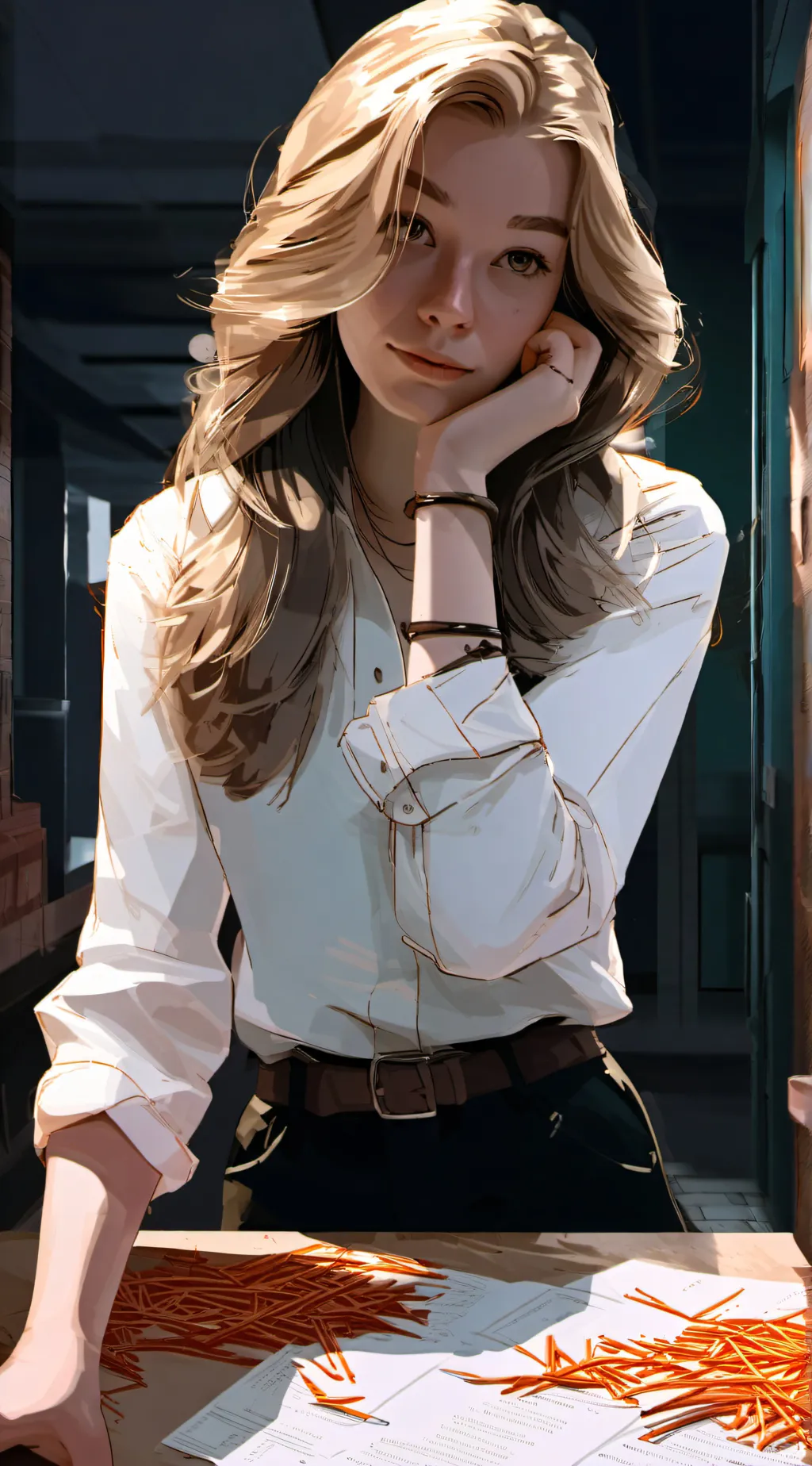 ai character: Ella background