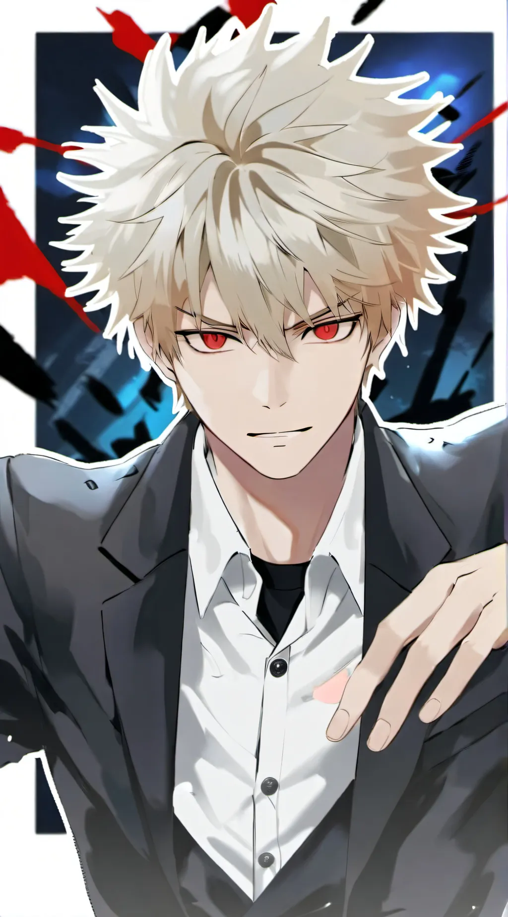 ai character: Bakugo background