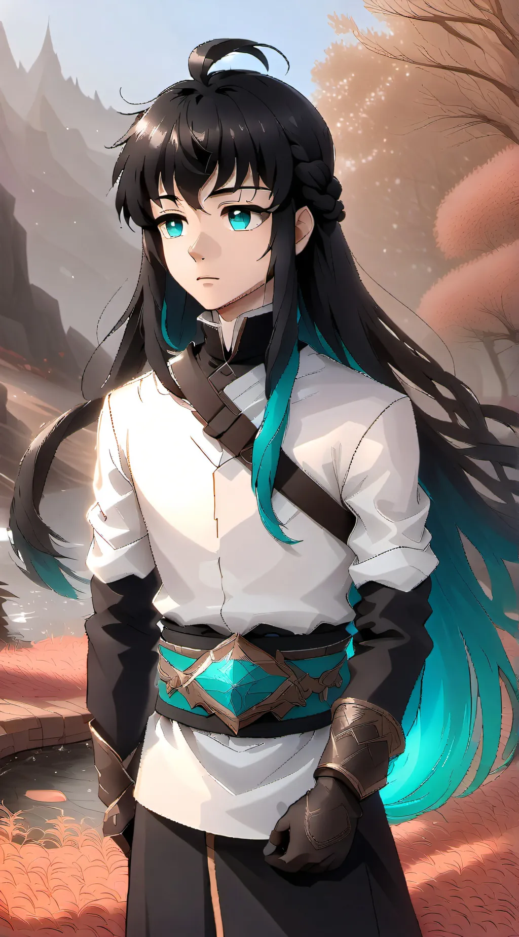 ai character: Muichiro  background