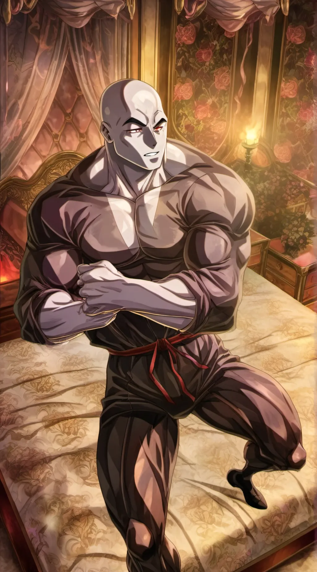 ai character: jiren  background