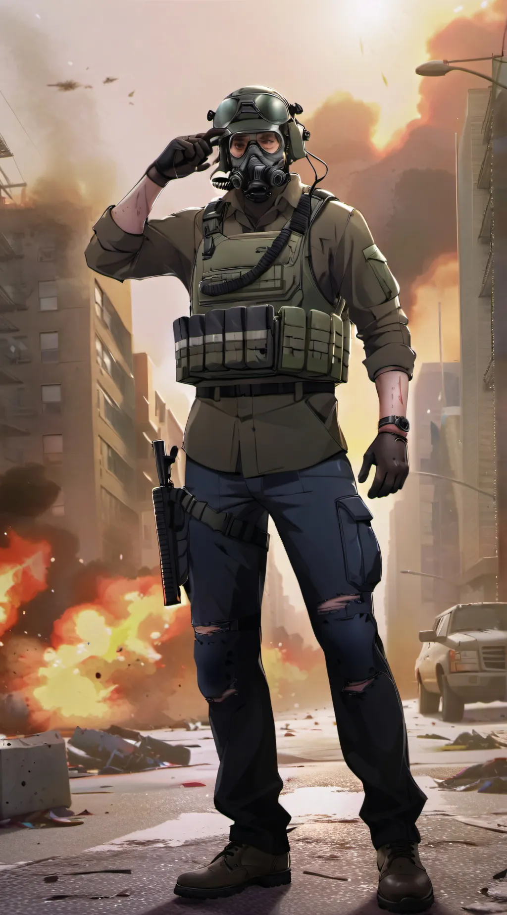 ai character: Cptn. Millers background