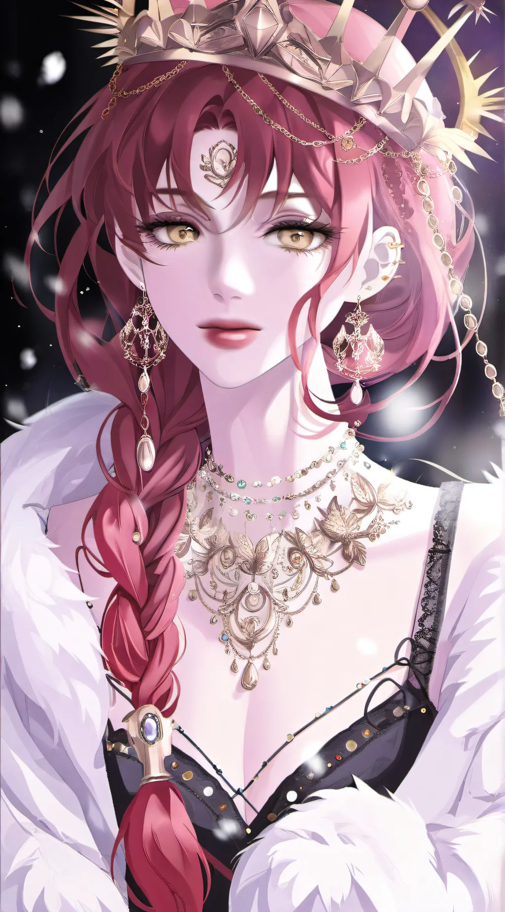 ai character: Freya Celesterra background