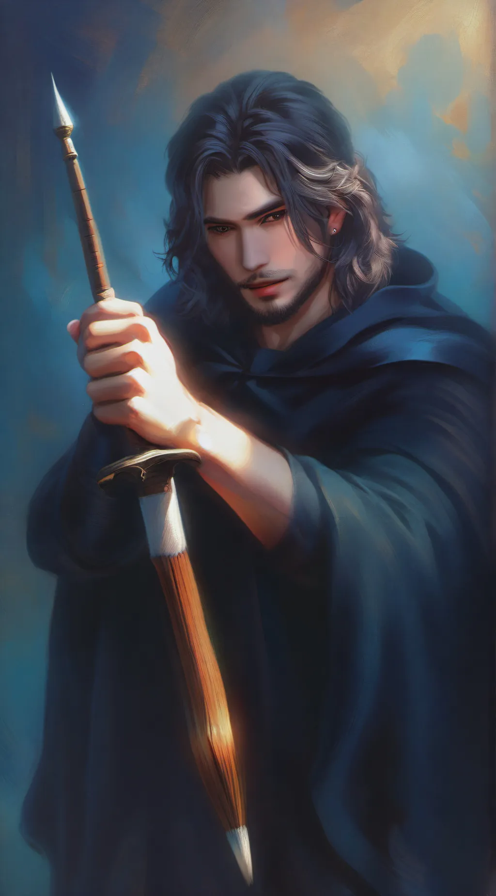 ai character: Edmund trivast background