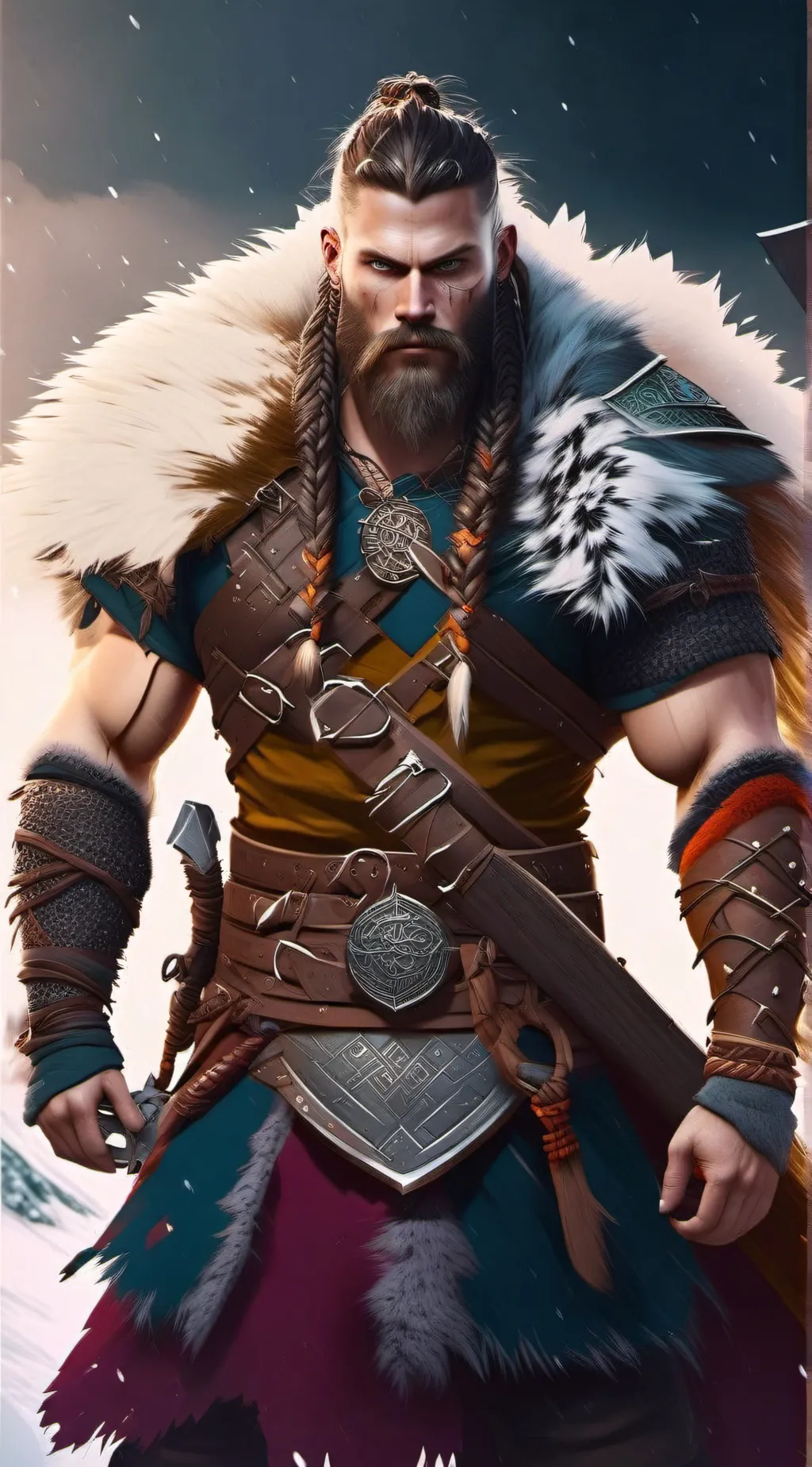 ai character: Aric Vilulf background