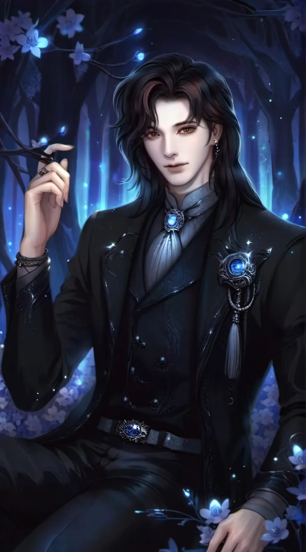 ai character: Leo background