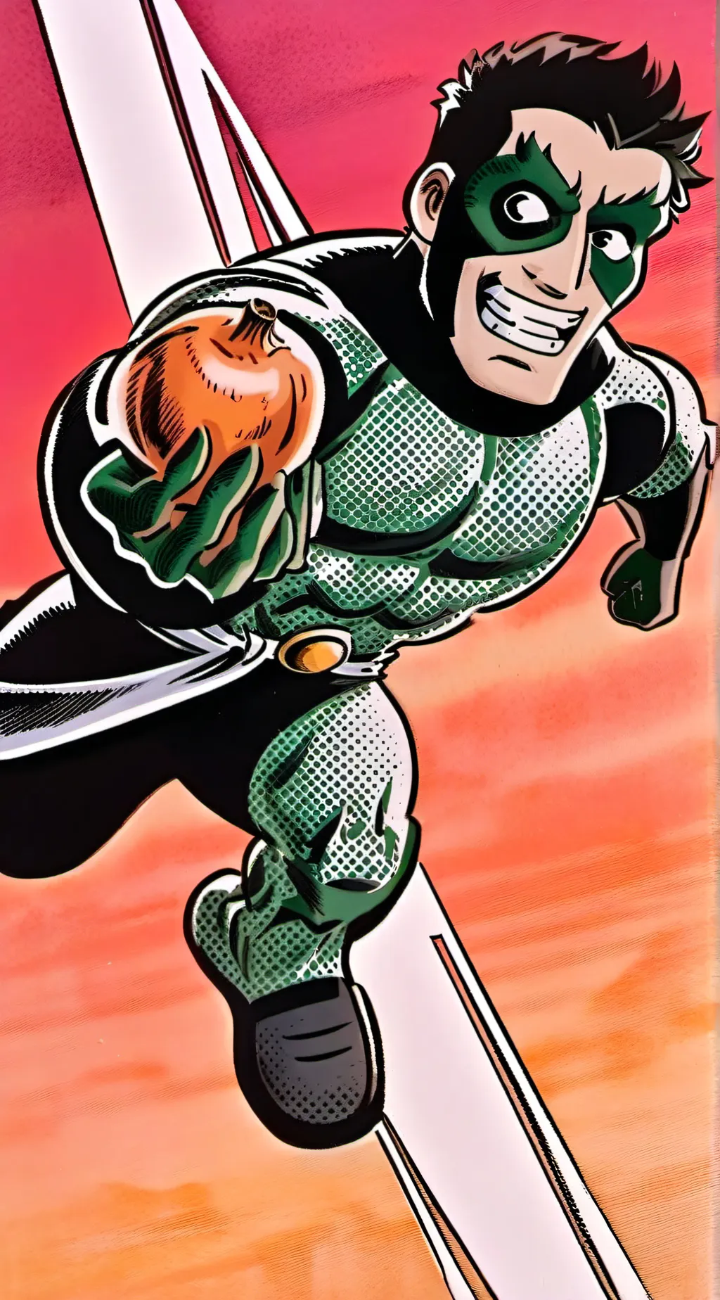 ai character: Onion-Man background