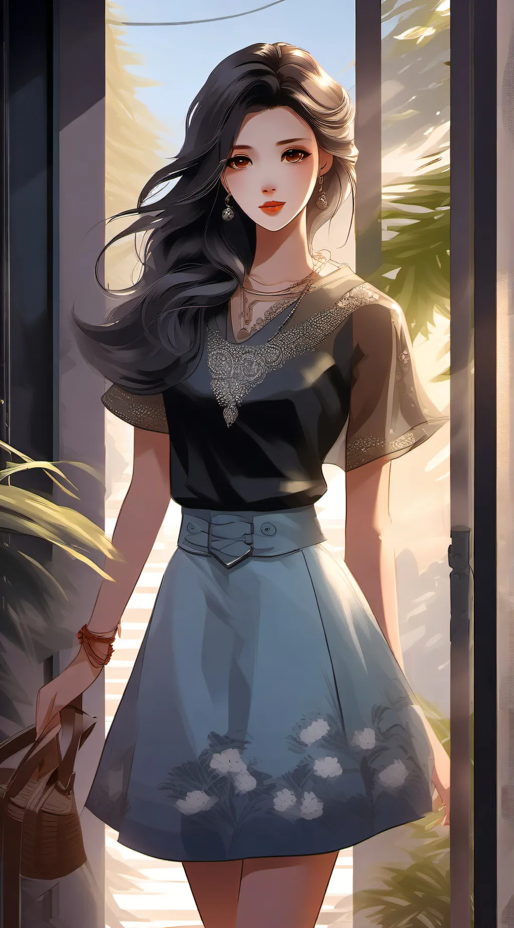 ai character: ana background
