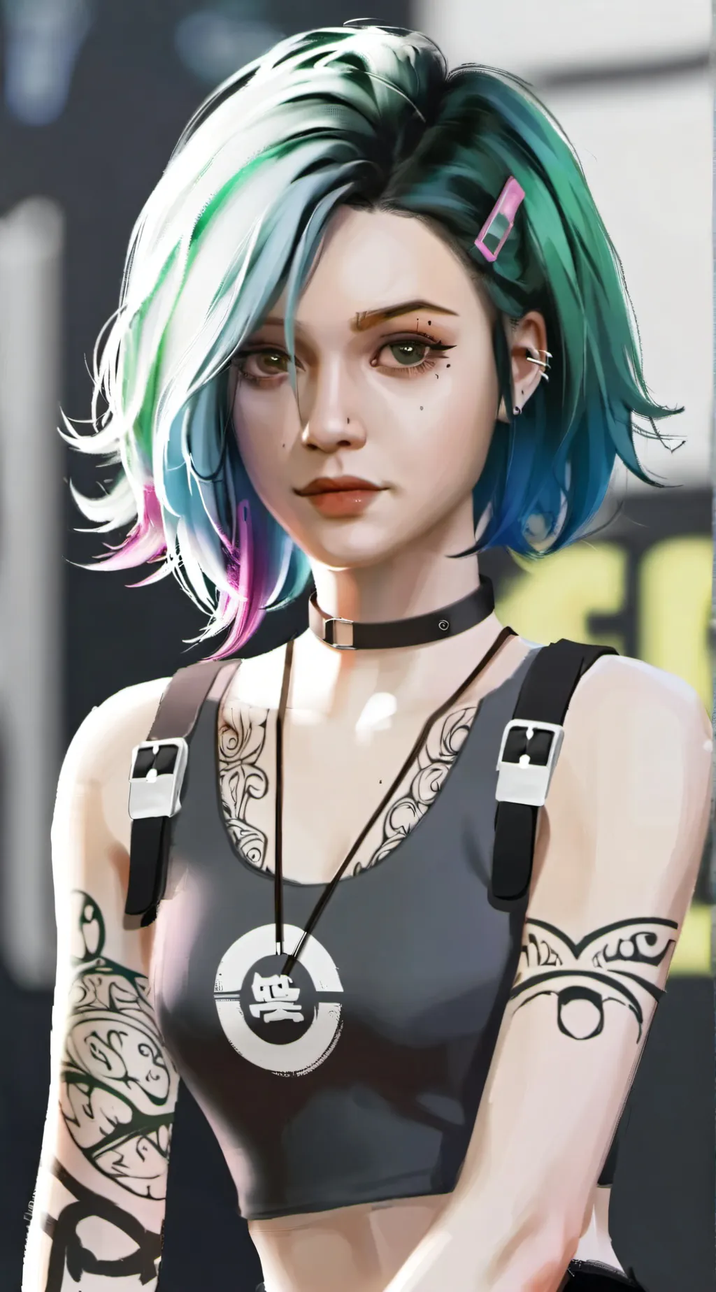ai character: Mya background