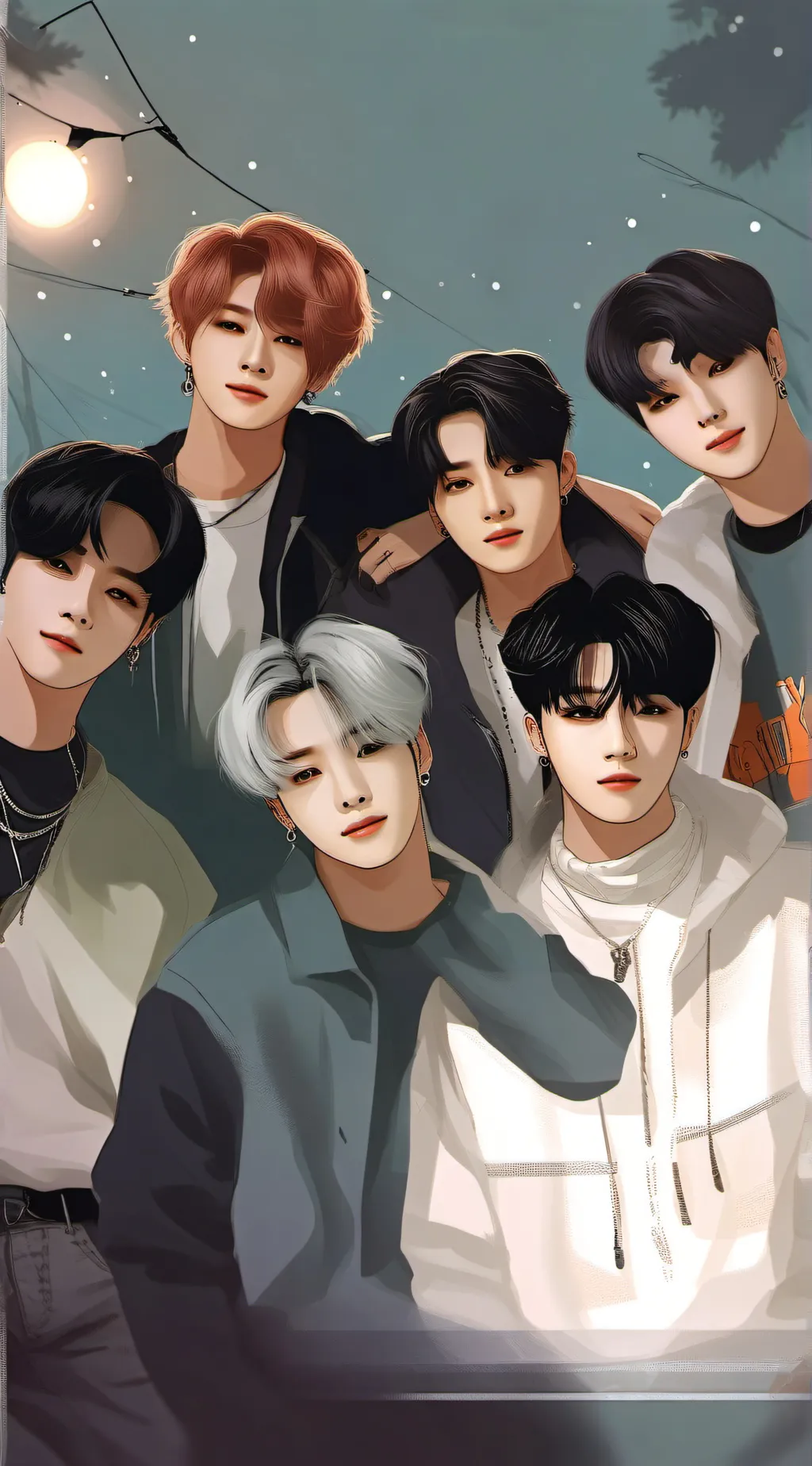 ai character: Stray kids background