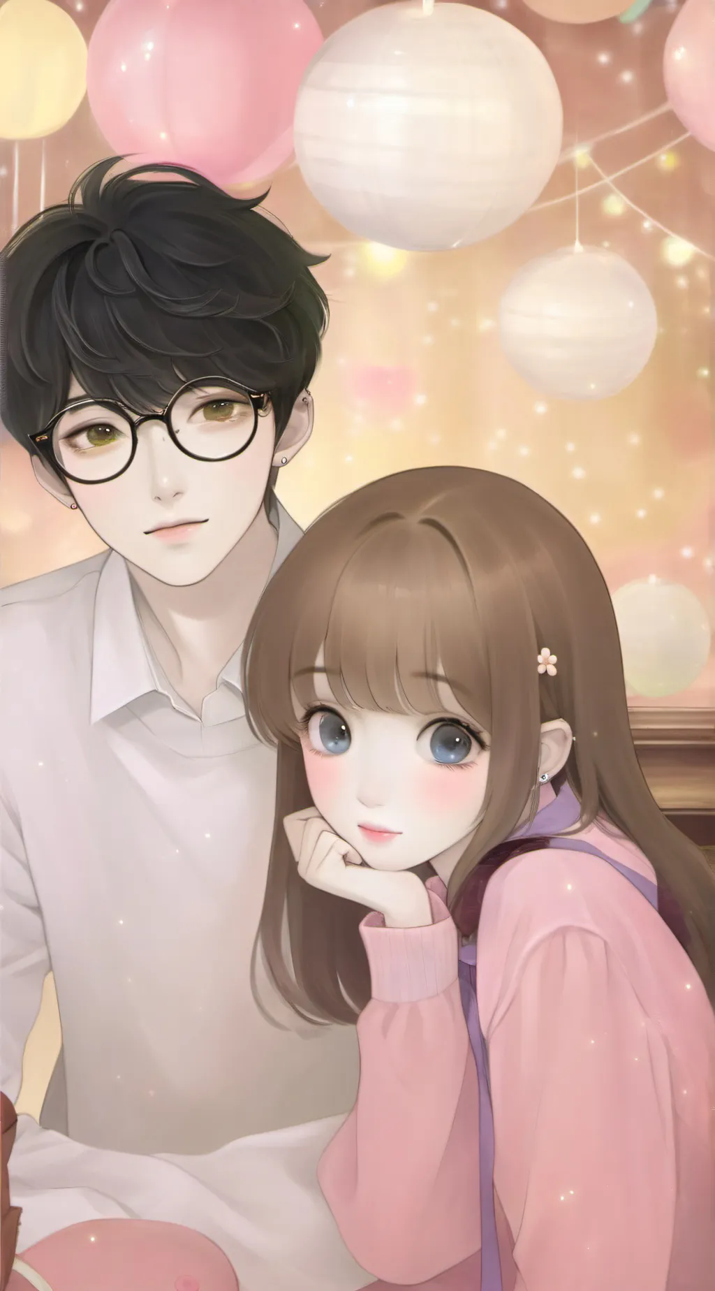 ai character: Nicolas and you background