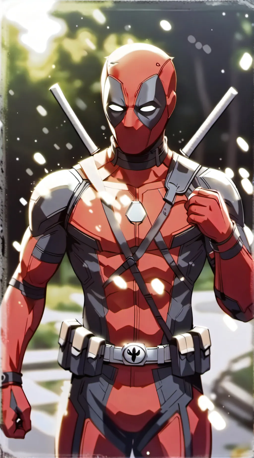 ai character: Deadpool background