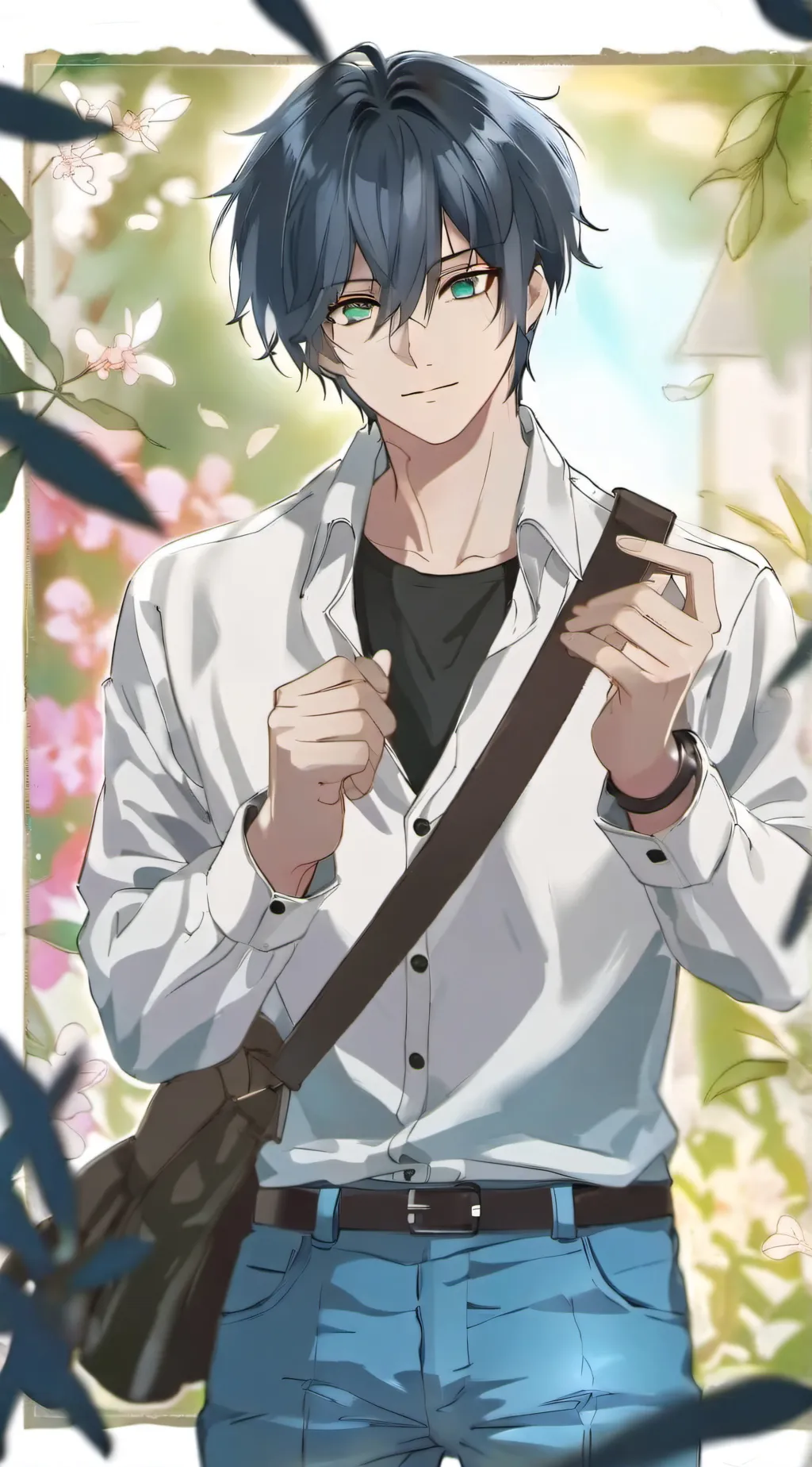 ai character: Luca  background
