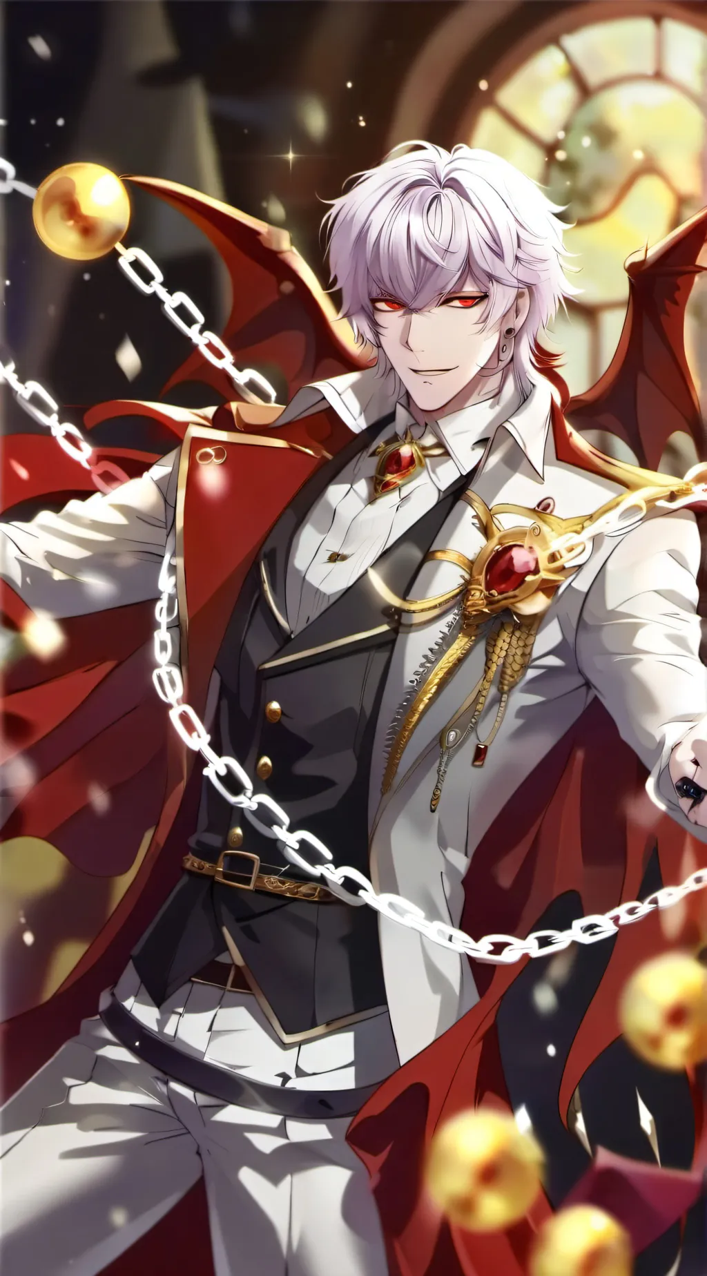 ai character: ~Lucifer~ background