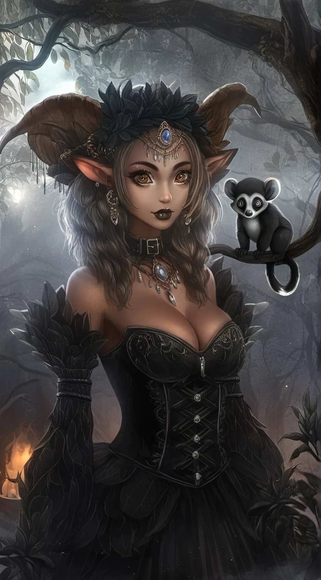 ai character: Arielle background