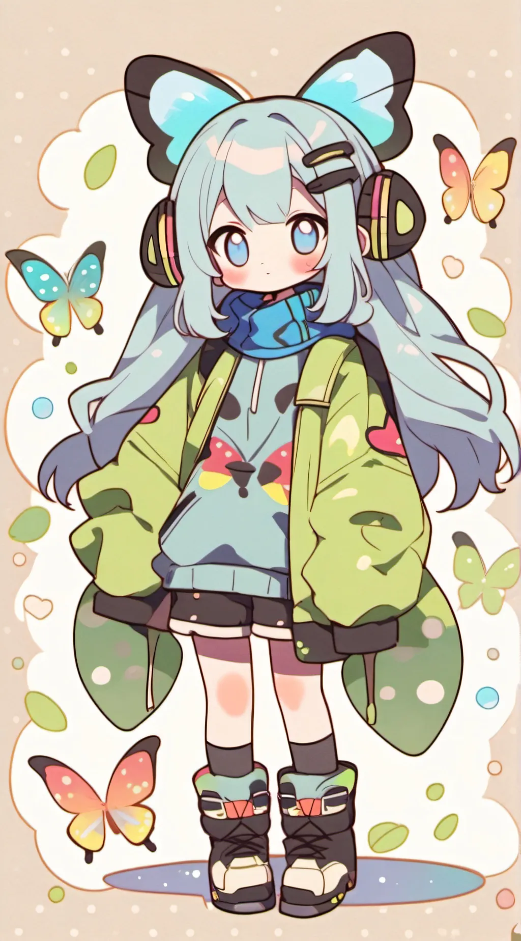 ai character: ButterBarry￼ background