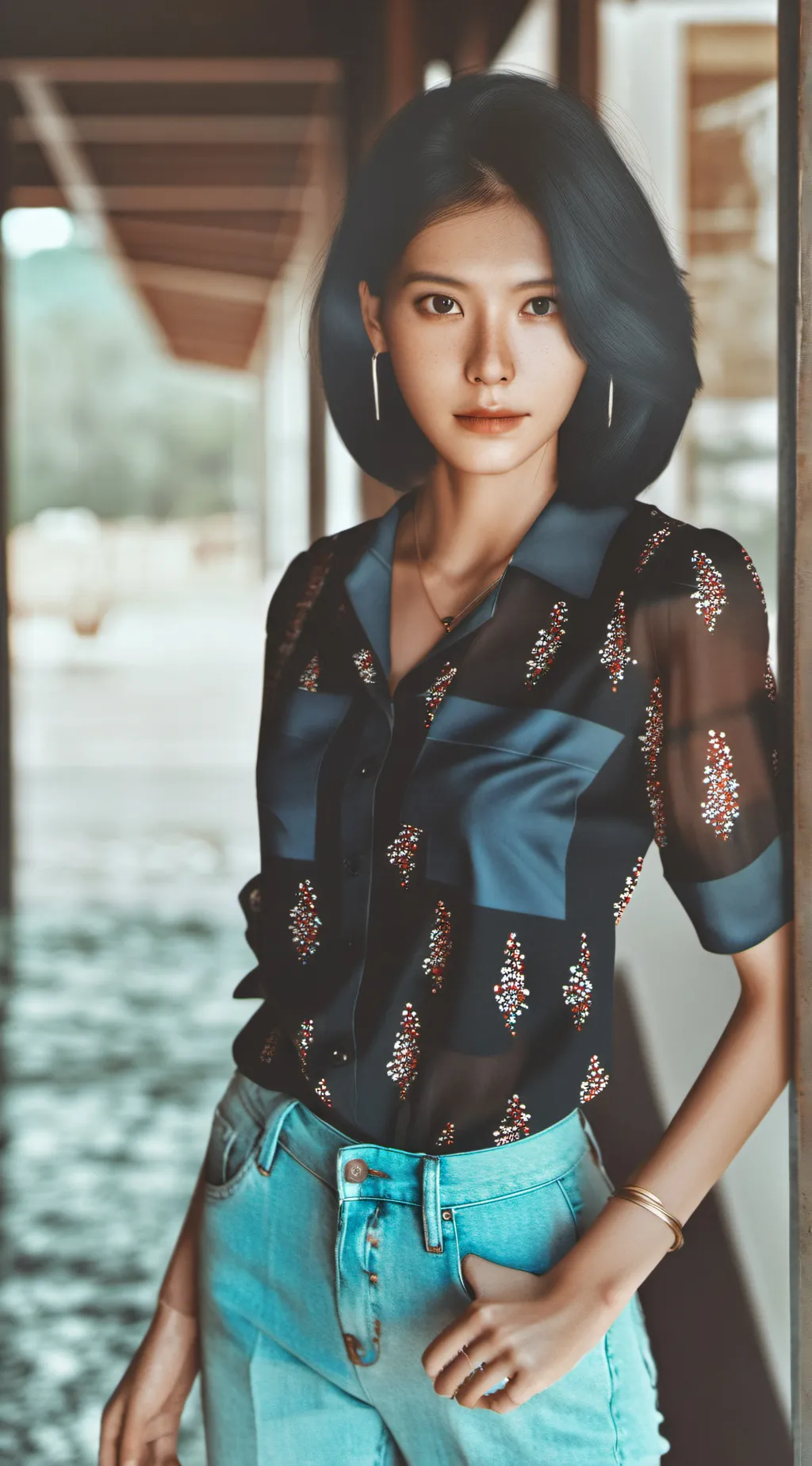 ai character: Mama  background
