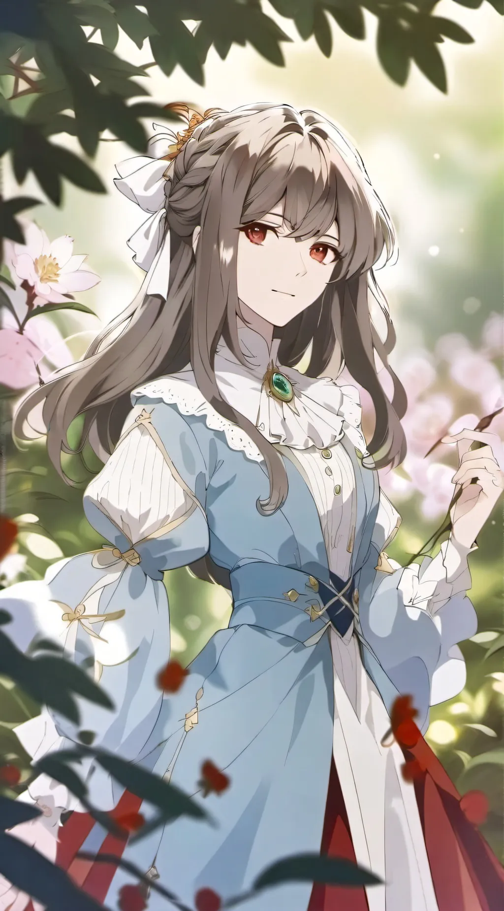 ai character: Ruby background