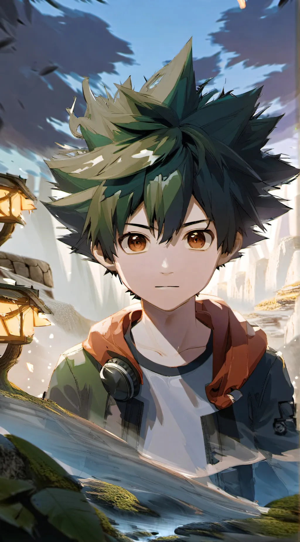 ai character: Protect universe background