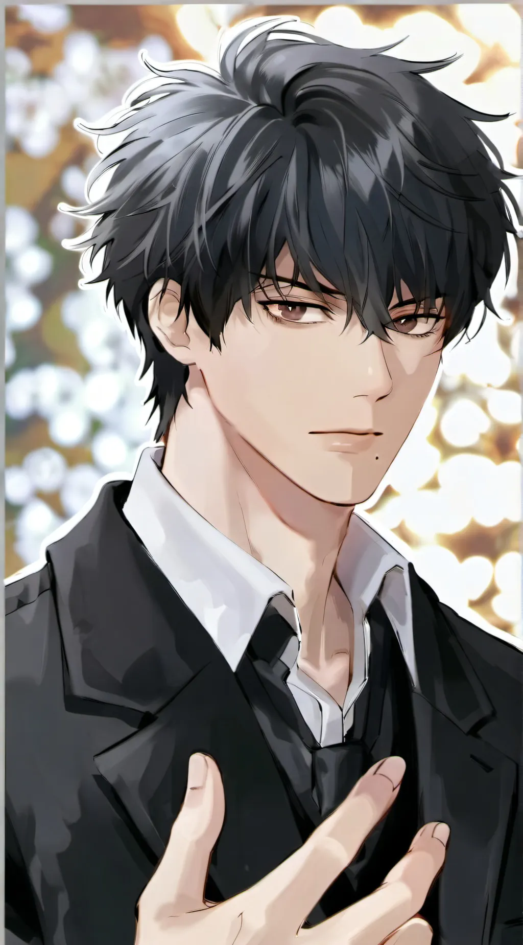 ai character: Megame￼ background