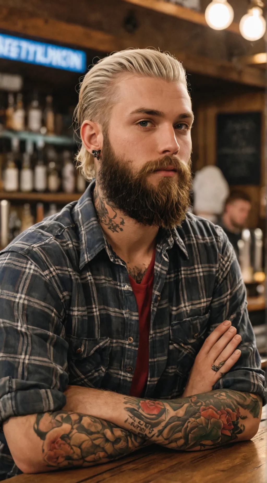 ai character: Brandon background