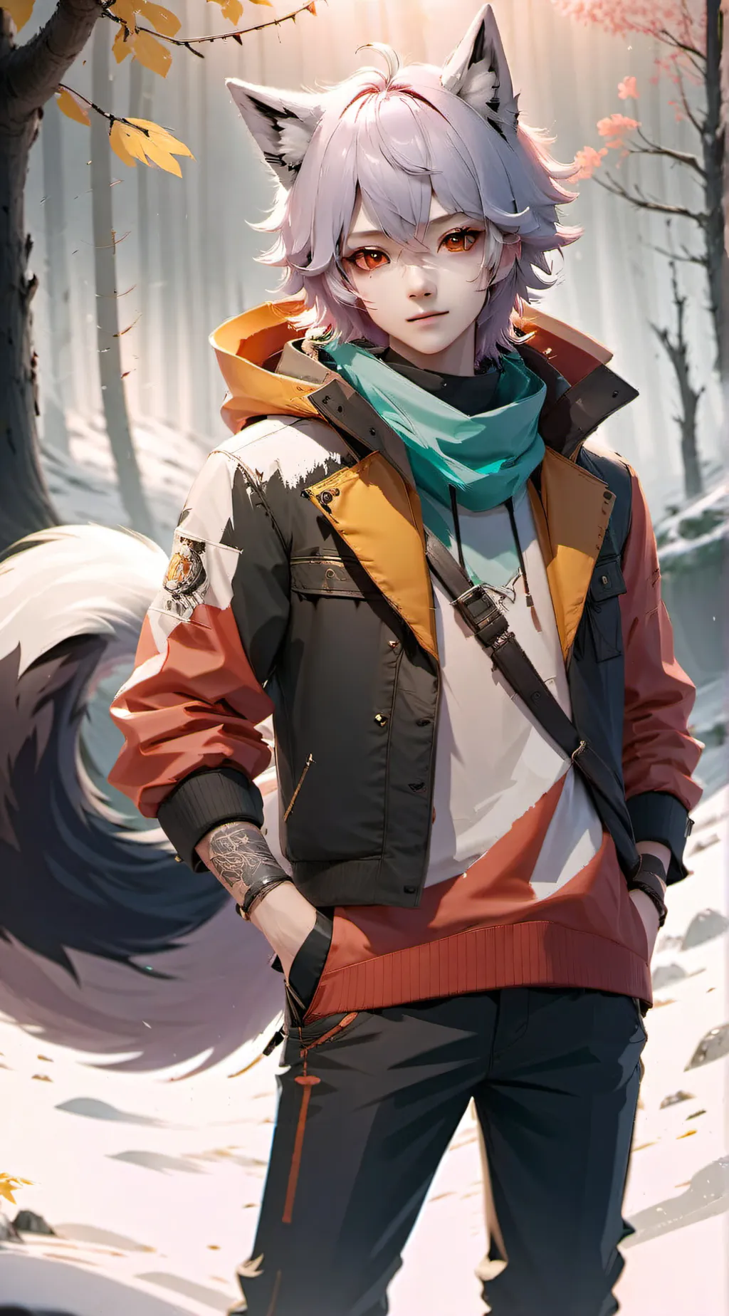 ai character: Hunter background