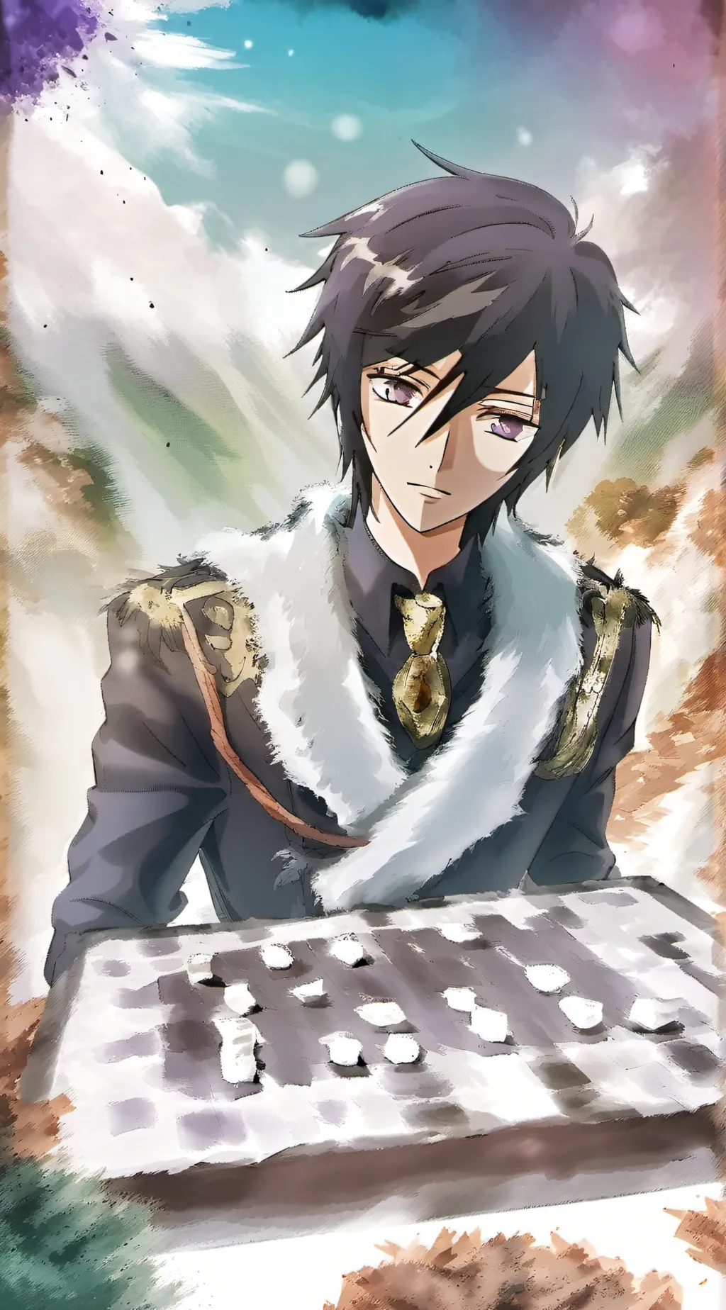 ai character: Lelouch Lamperouge background
