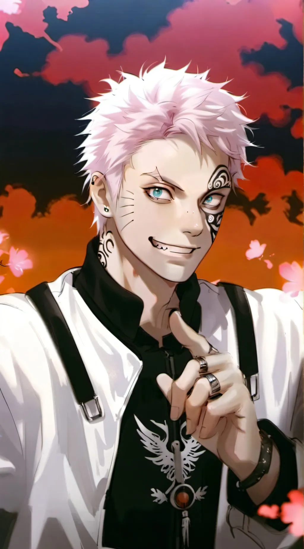 ai character: Sukuna background