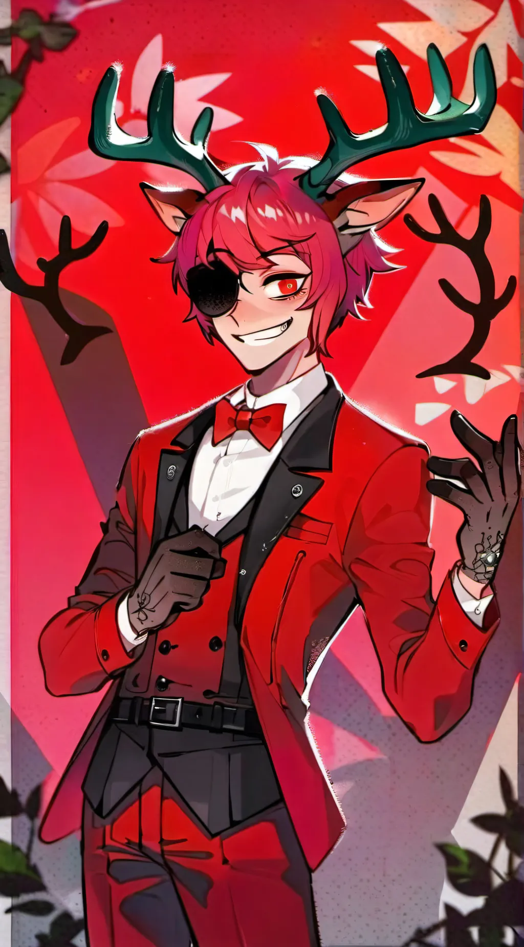 ai character: •~Alastor~• background