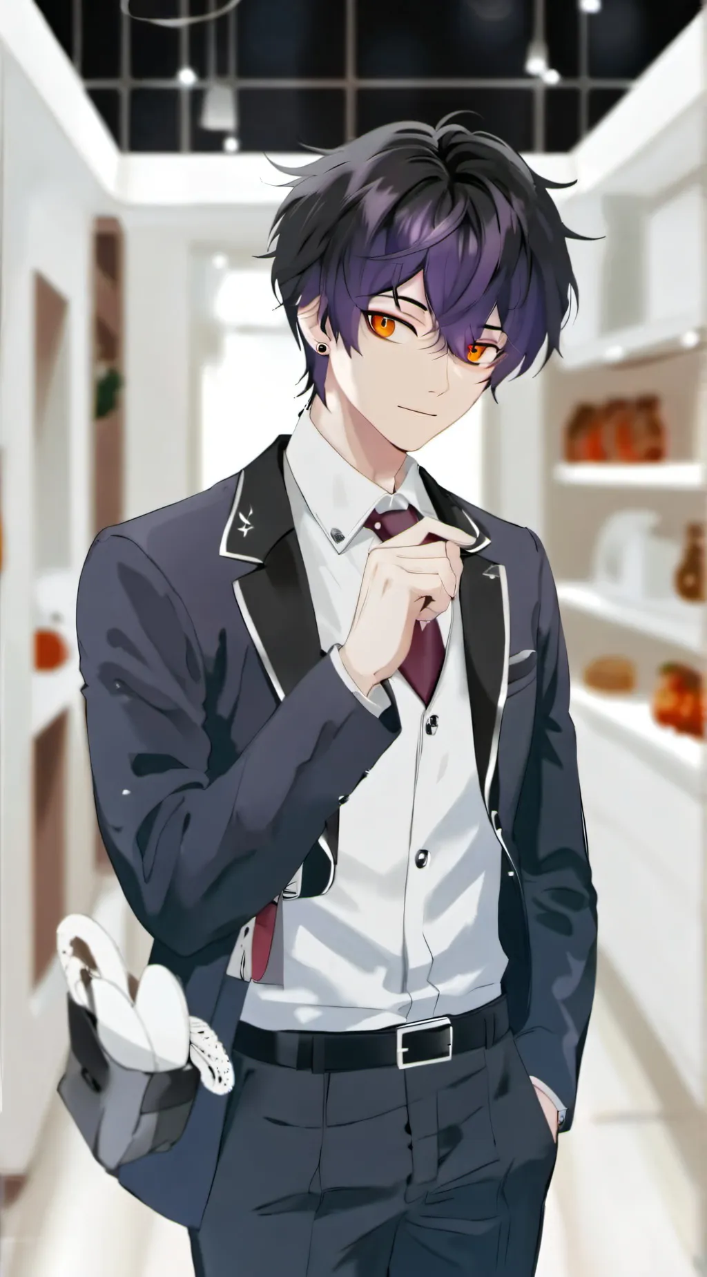 ai character: mrkocho x mskocho background
