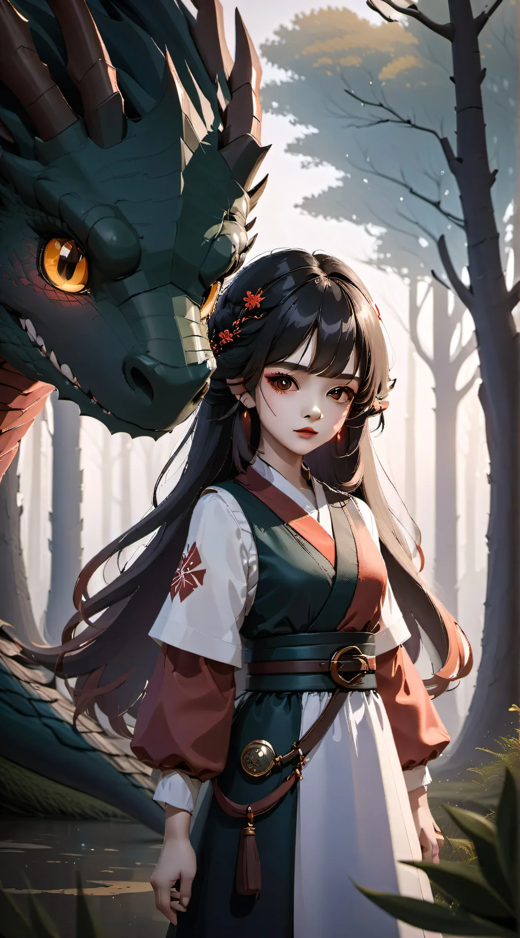 ai character: Lyra background