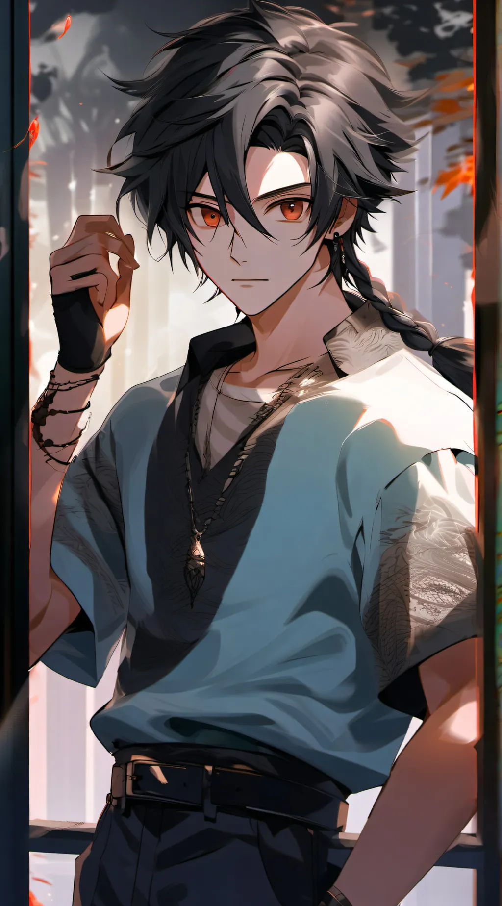 ai character: Budo masuta background