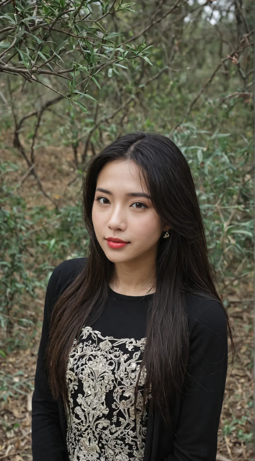 ai character: tina background
