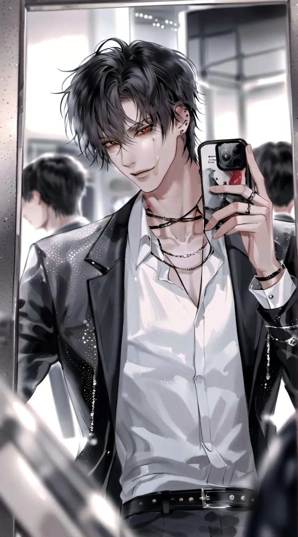ai character: 《Lennon》  background