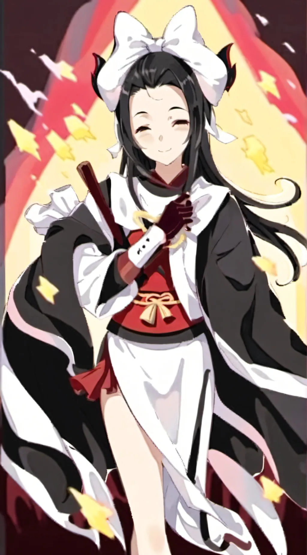 ai character: Sanemi x Kanae background