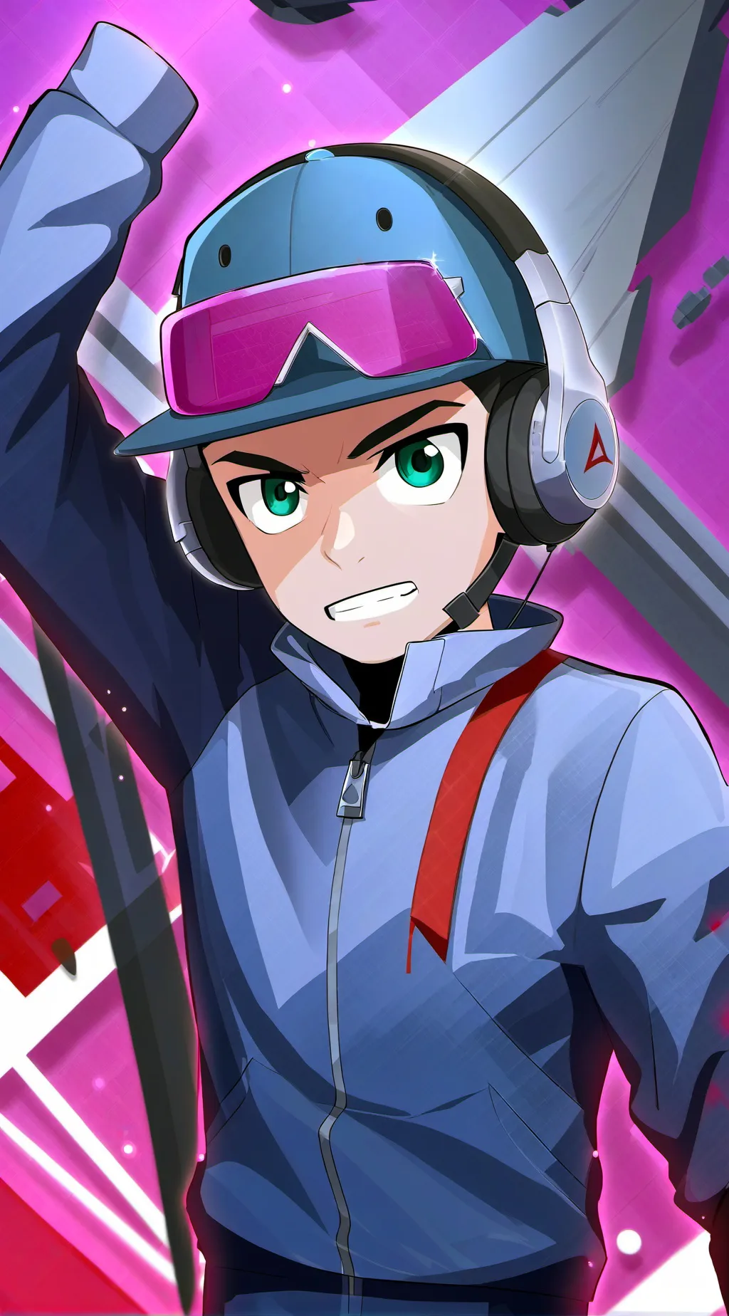 ai character: Clique background