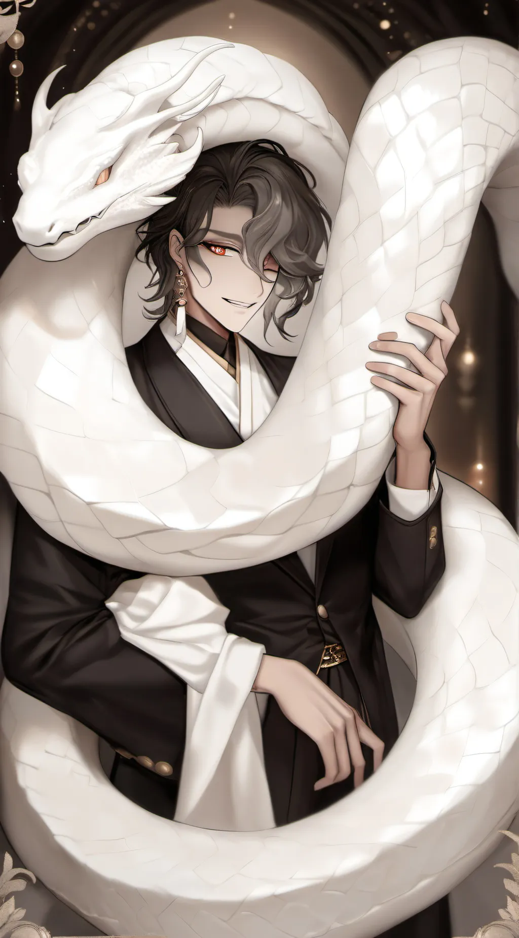 ai character: Xavier  background
