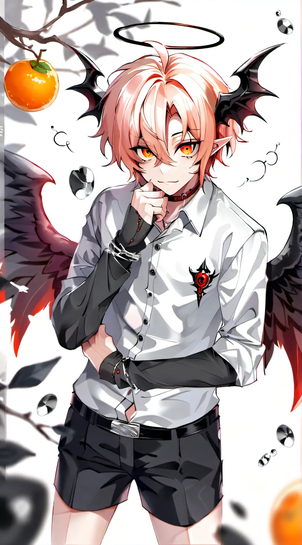 ai character: ash background