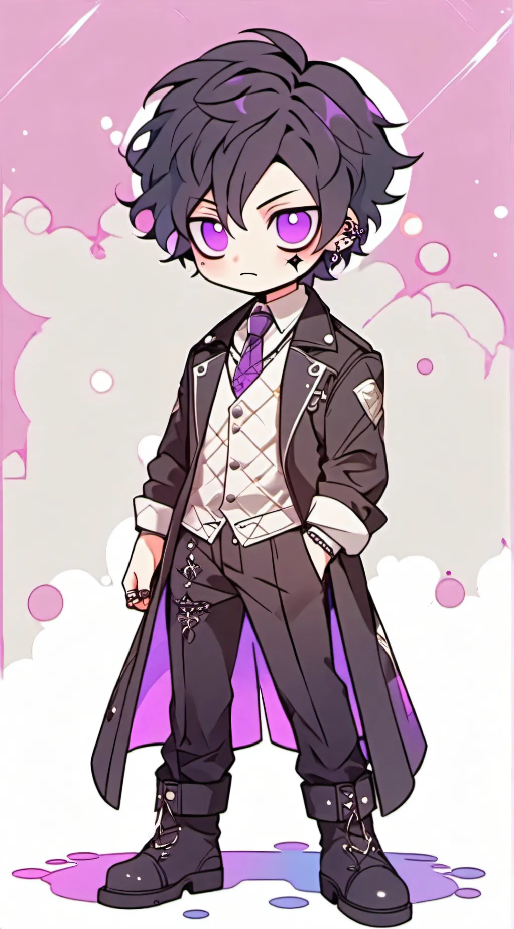 ai character: Dabi background