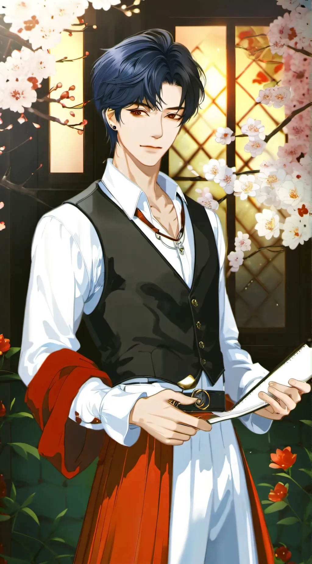 ai character: Max background