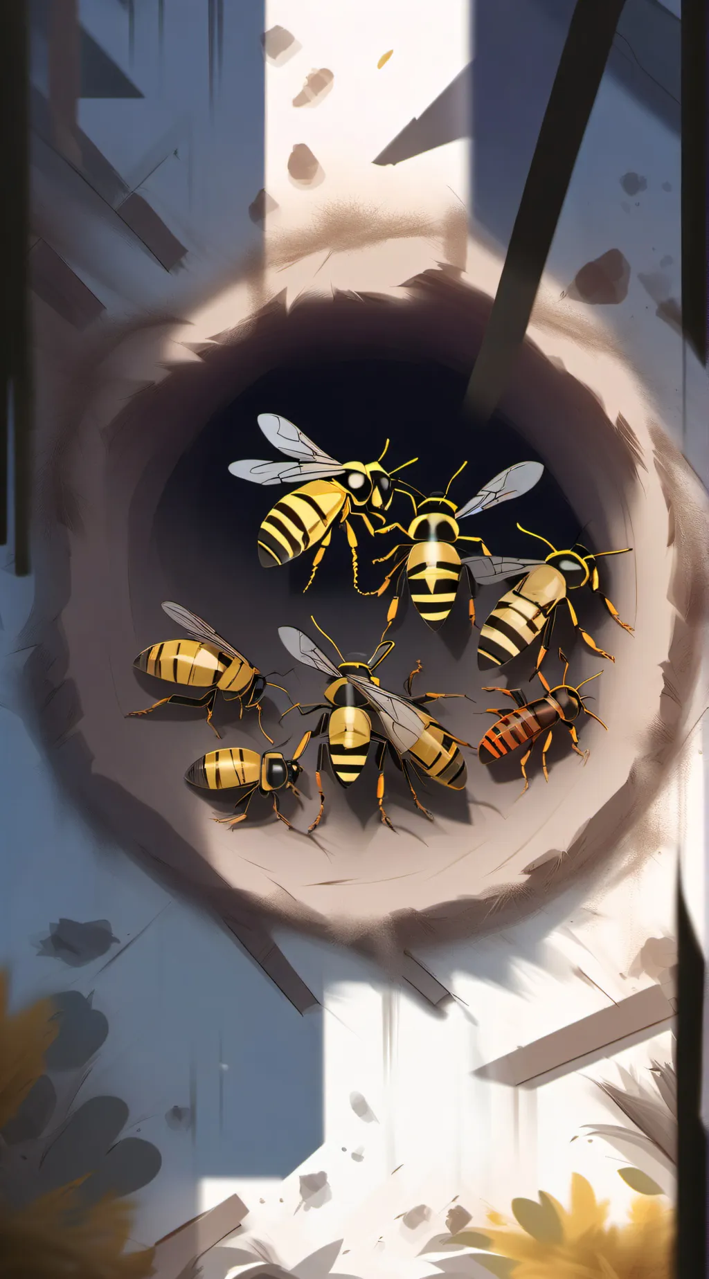 ai character: Yellow Jackets background