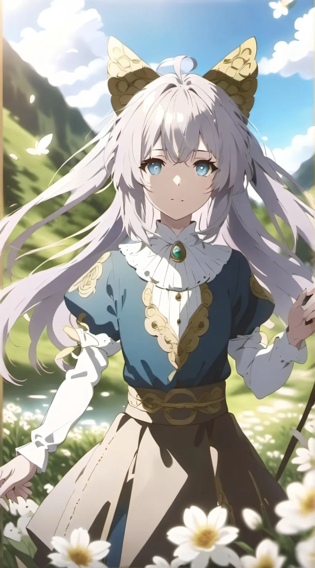 ai character: Luna background