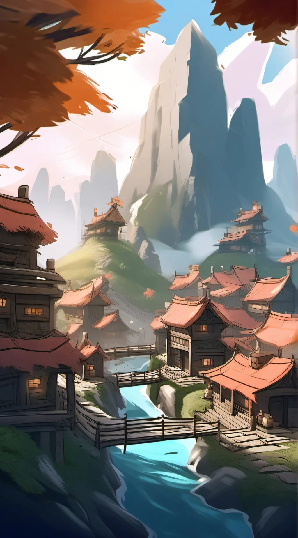 ai character: Game World background