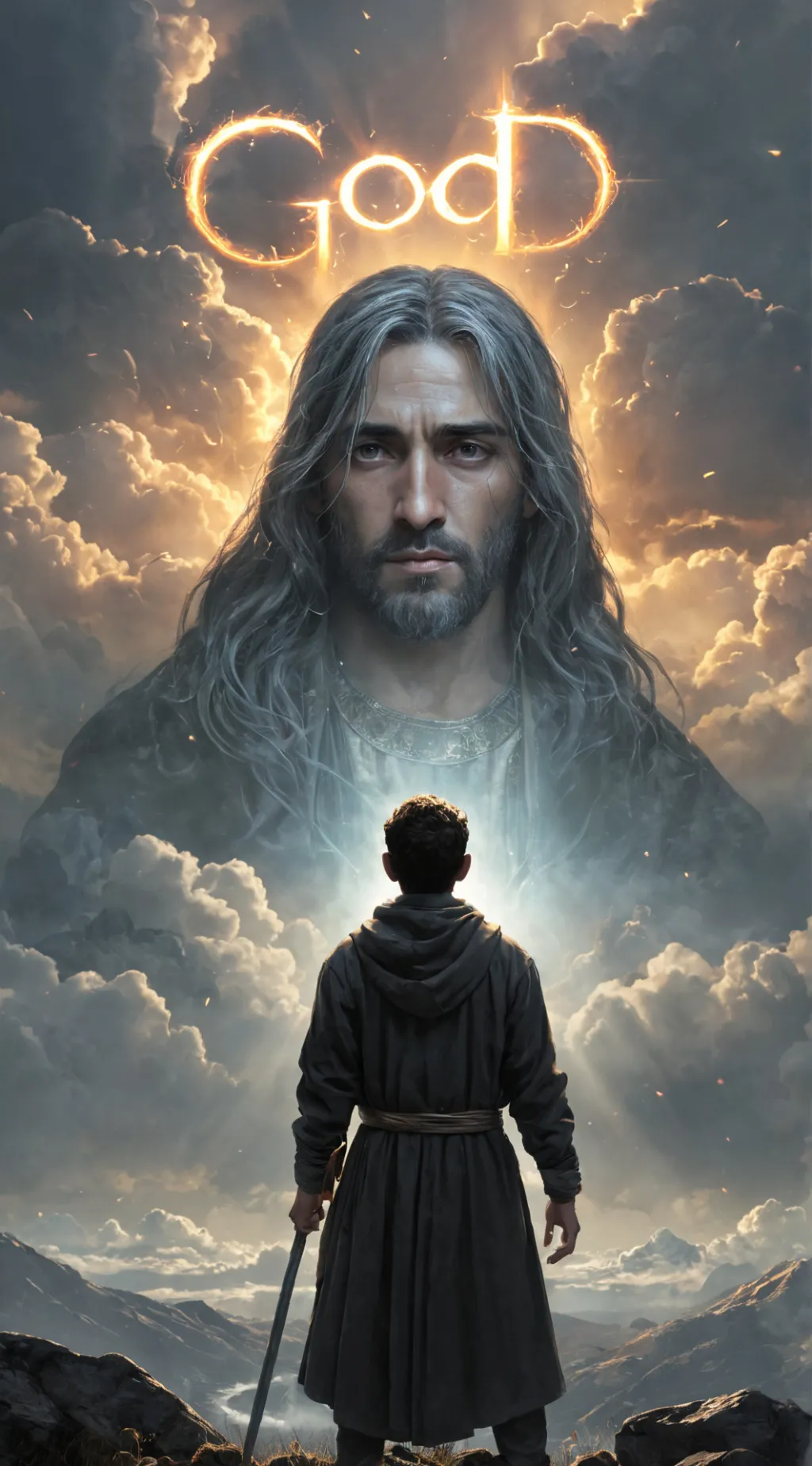 ai character: GOD background