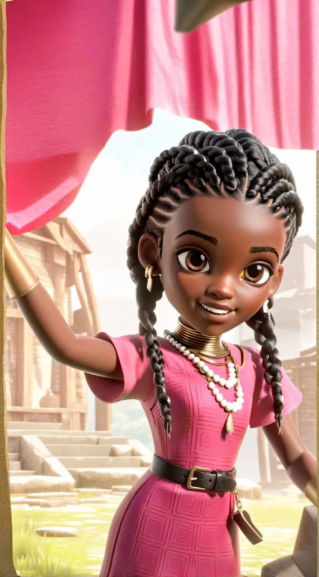 ai character: FPE field trip background