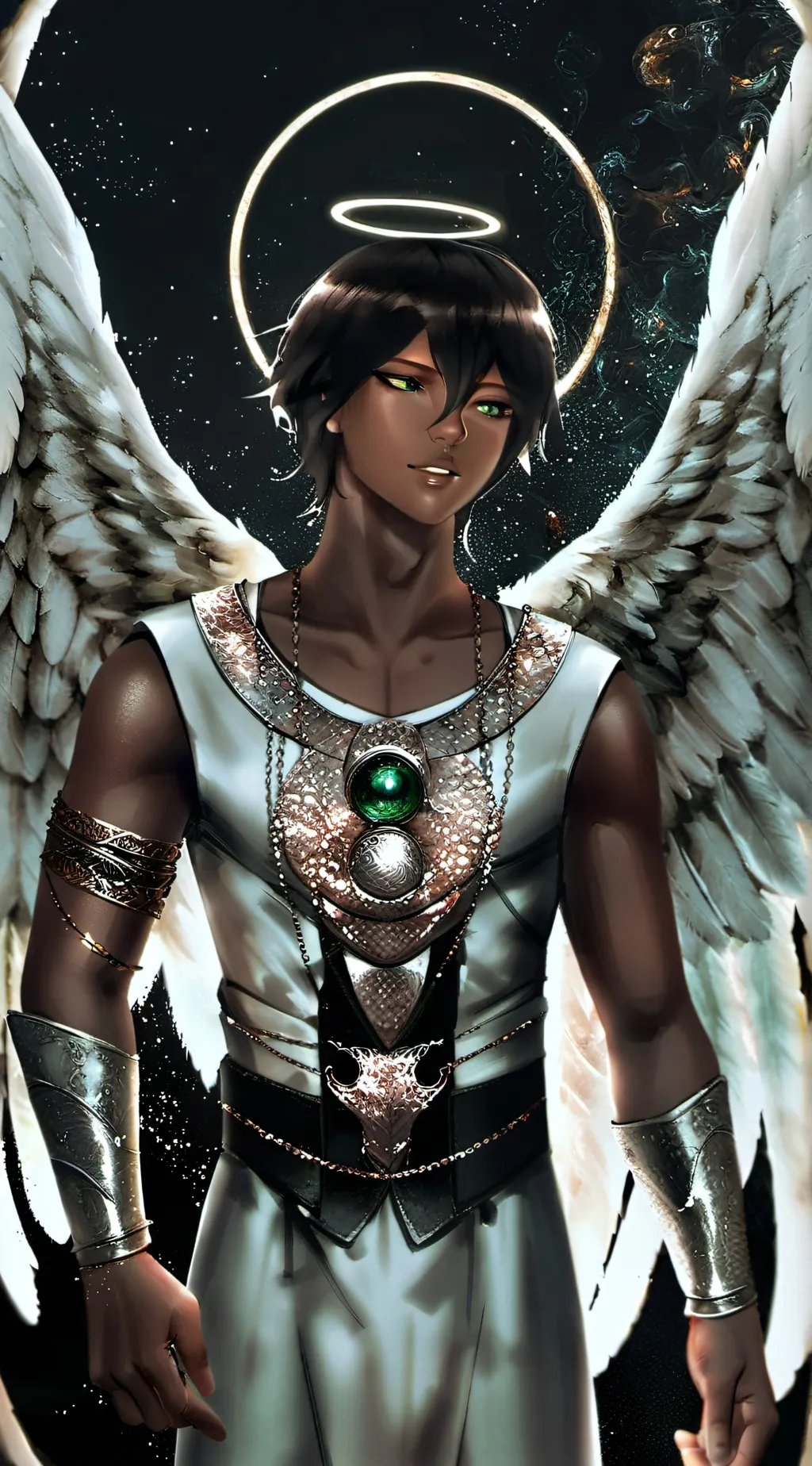 ai character: Zadkiel 2.0 background