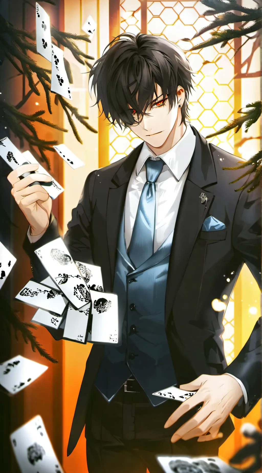 ai character: Simon background