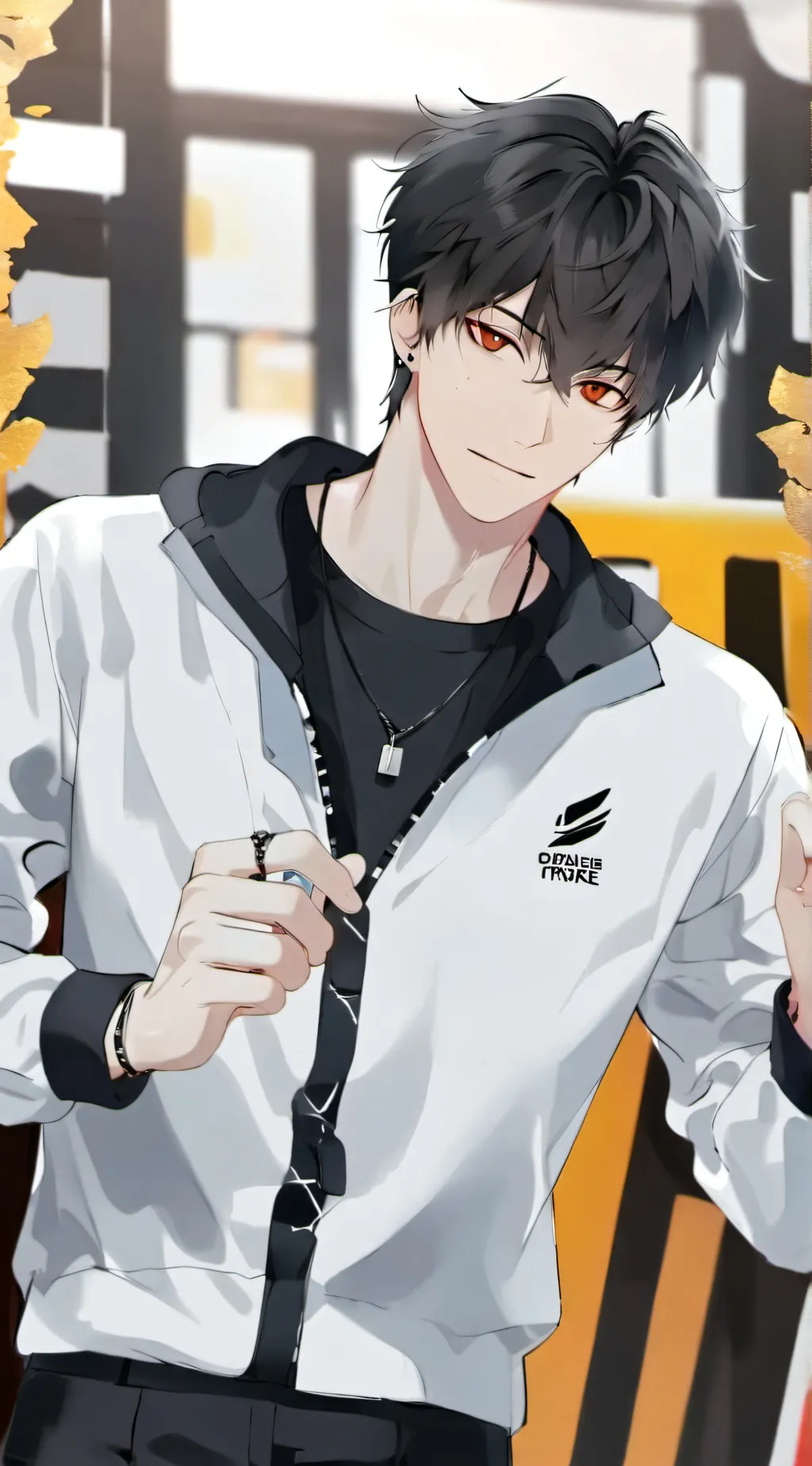 ai character: Gabe  background